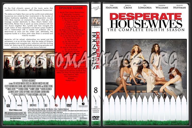 Desperate Housewives Tv Collection dvd cover