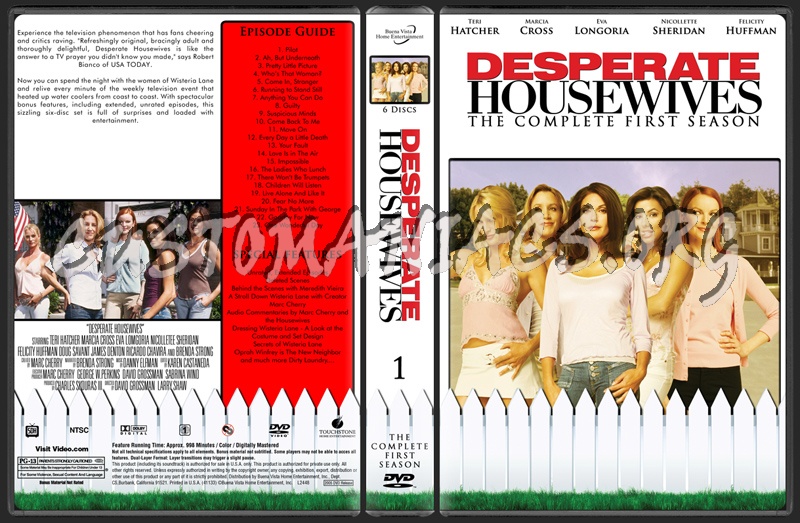 Desperate Housewives Tv Collection dvd cover