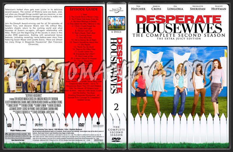 Desperate Housewives Tv Collection dvd cover