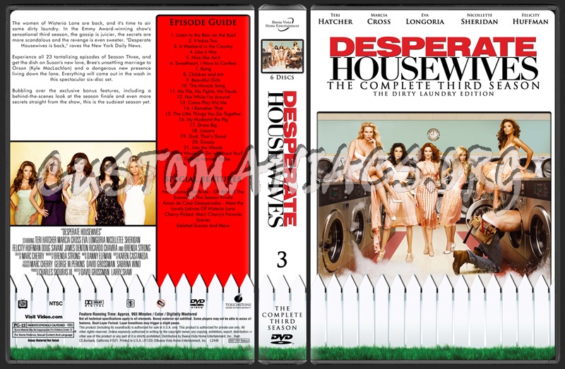 Desperate Housewives Tv Collection dvd cover