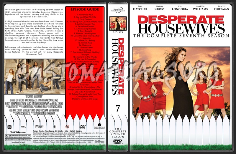 Desperate Housewives Tv Collection dvd cover