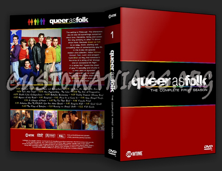 Queer As Folk US - Complete Collection dvd cover