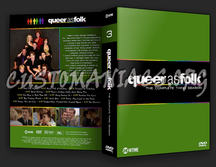 Queer As Folk US - Complete Collection dvd cover