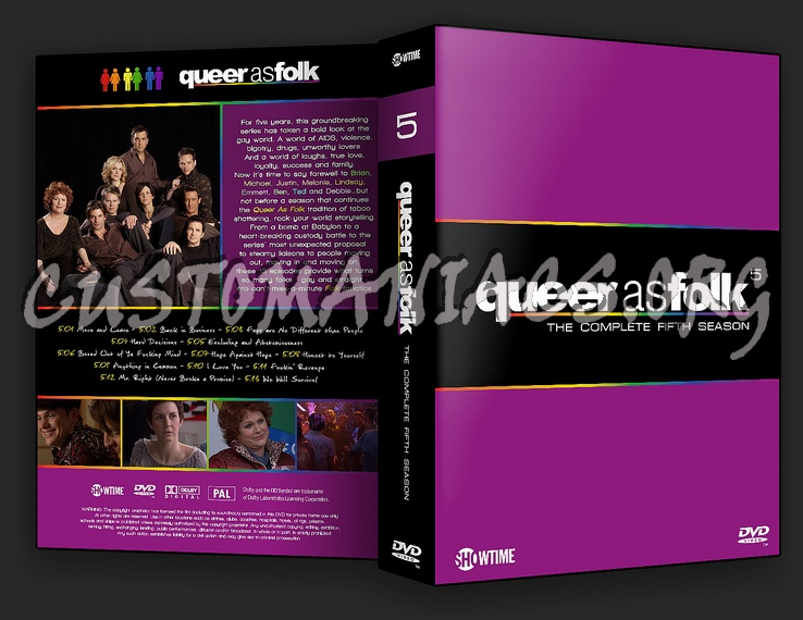 Queer As Folk US - Complete Collection dvd cover