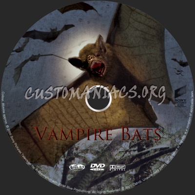 Vampire Bats dvd label