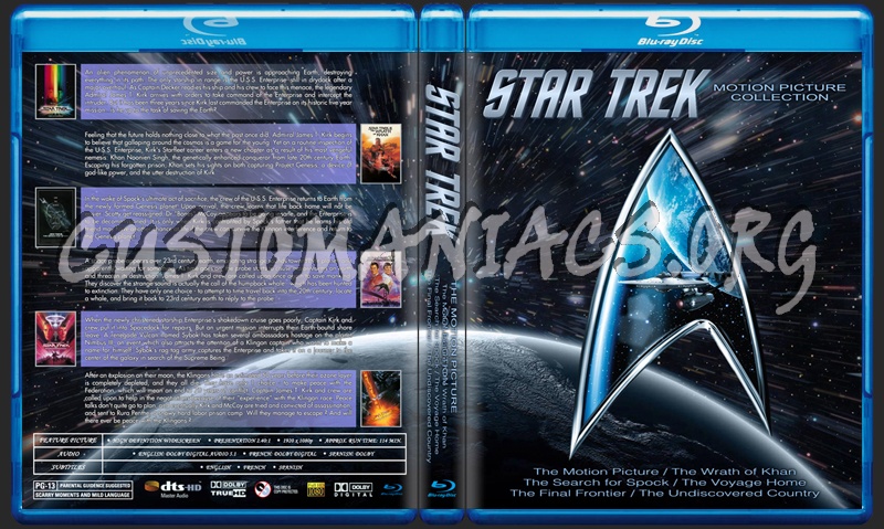 Star Trek Collection blu-ray cover