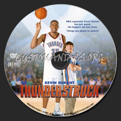 Thunderstruck dvd label