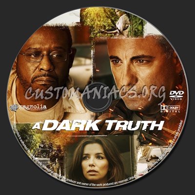 A Dark Truth dvd label