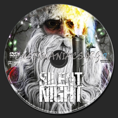 Silent Night (2012) dvd label