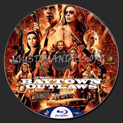 The Baytown Outlaws blu-ray label