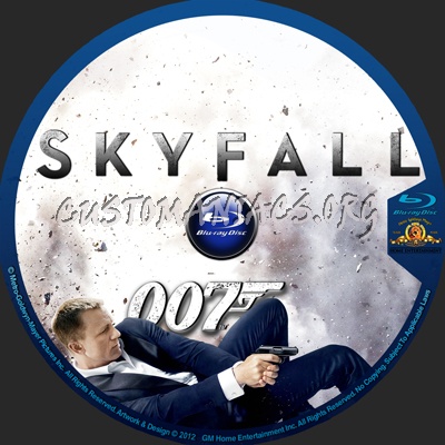 Skyfall blu-ray label - DVD Covers & Labels by Customaniacs, id: 182579 ...