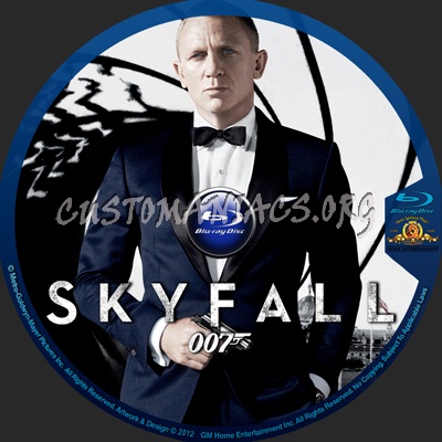 Skyfall blu-ray label - DVD Covers & Labels by Customaniacs, id: 182579 ...