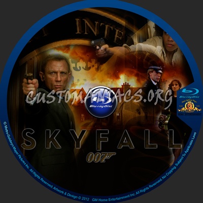 Skyfall blu-ray label - DVD Covers & Labels by Customaniacs, id: 182579 ...