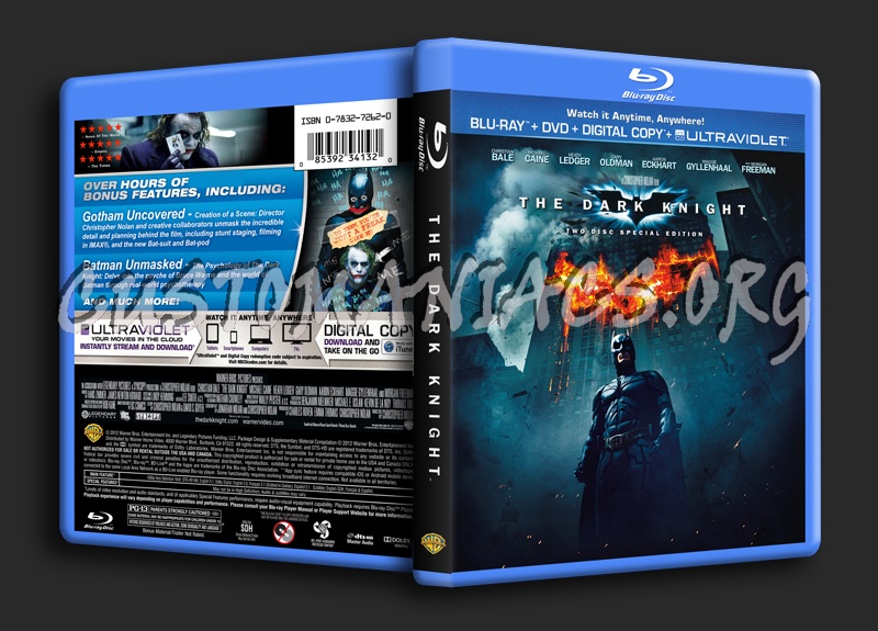 The Dark Knight blu-ray cover