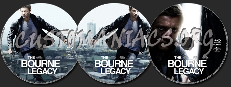 The Bourne Legacy blu-ray label