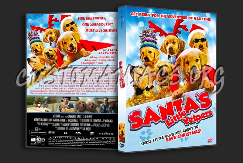 Santa's Little Yelpers dvd cover