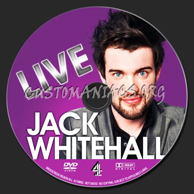 Jack Whitehall Live dvd label