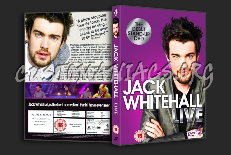 Jack Whitehall Live dvd cover