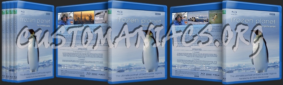 Frozen Planet (Netherlands) blu-ray cover