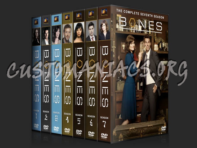 Bones: Seasons 1-7 (3370x2175) dvd cover