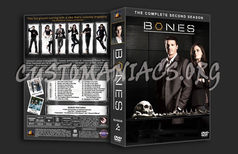 Bones: Seasons 1-7 (3370x2175) dvd cover