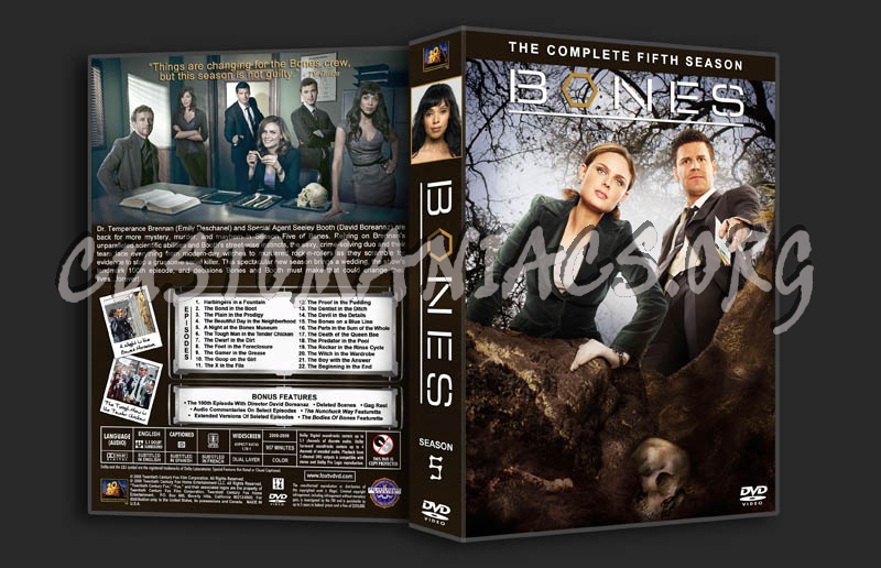 Bones: Seasons 1-7 (3370x2175) dvd cover