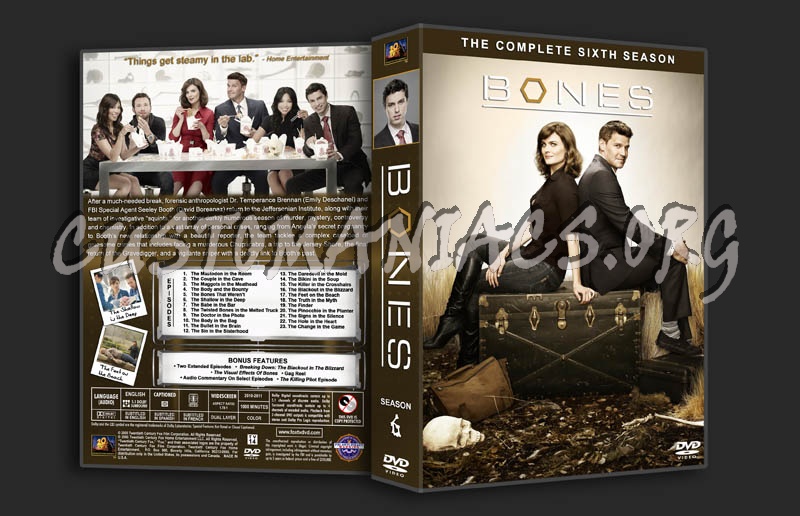 Bones: Seasons 1-7 (3370x2175) dvd cover