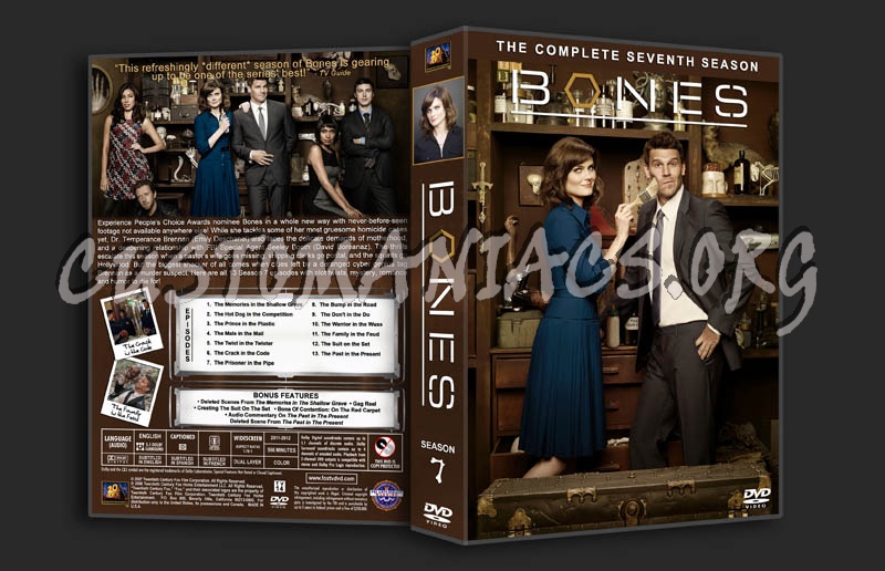 Bones: Seasons 1-7 (3370x2175) dvd cover