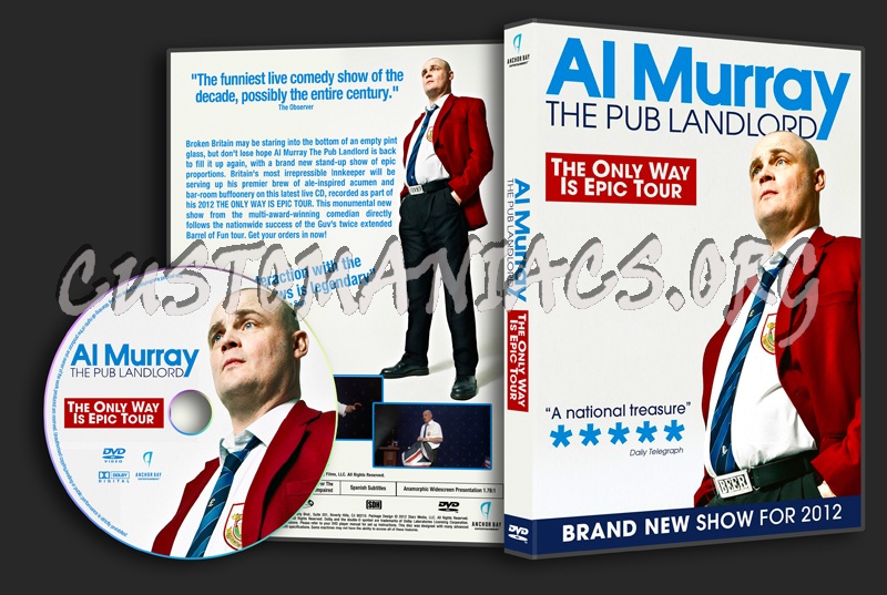 Al Murray The Only Way Is Epic dvd cover