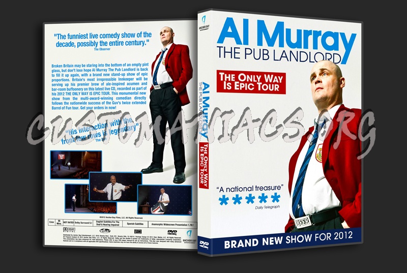 Al Murray The Only Way Is Epic dvd cover