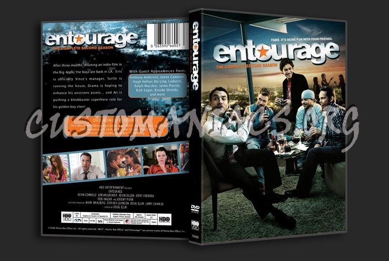 Entourage Season 2 dvd cover