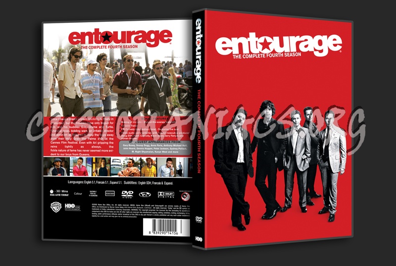 Entourage Season 4 dvd cover