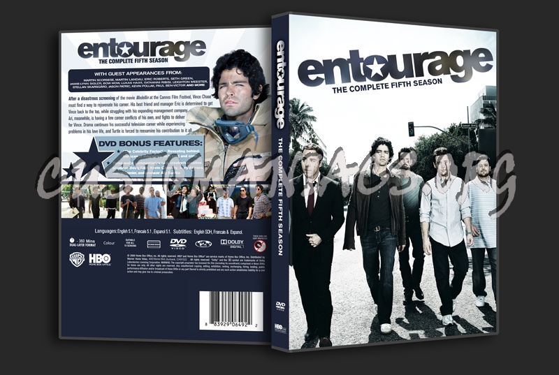 Entourage Season 5 dvd cover