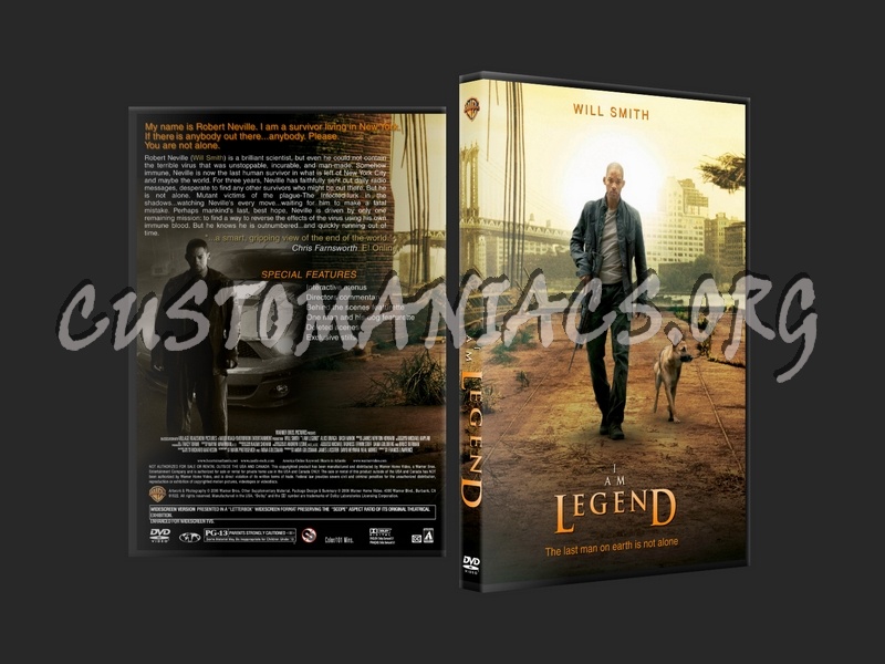 I Am Legend dvd cover