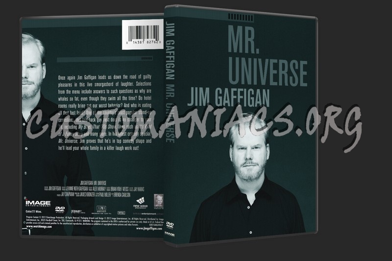 Jim Gaffigan: Mr. Universe dvd cover