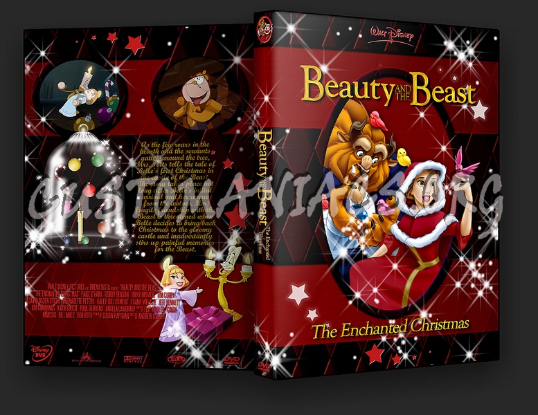 Beauty And The Beast The Enchanted Christmas dvd cover