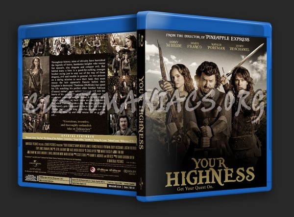 Your Highness blu-ray cover