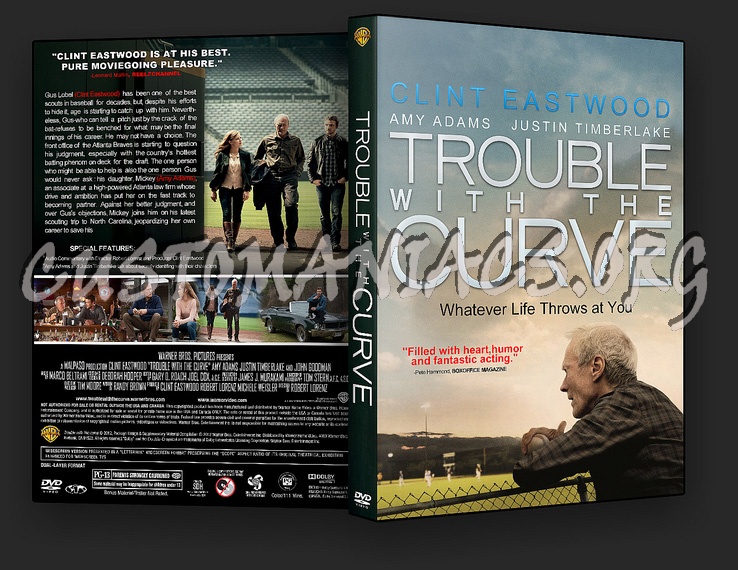 Trouble With The Curve dvd cover