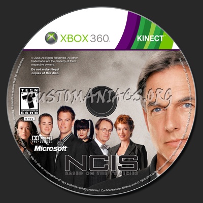 Ncis dvd label