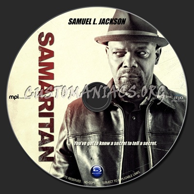 The Samaritan (2012) blu-ray label