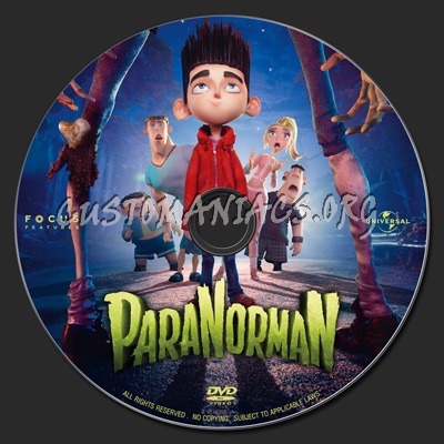 ParaNorman (2012) dvd label