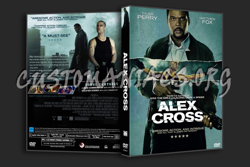 Alex Cross dvd cover