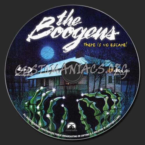 The Boogens blu-ray label