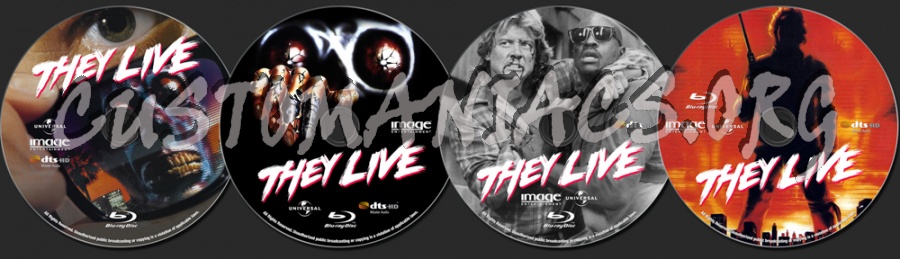 They Live blu-ray label