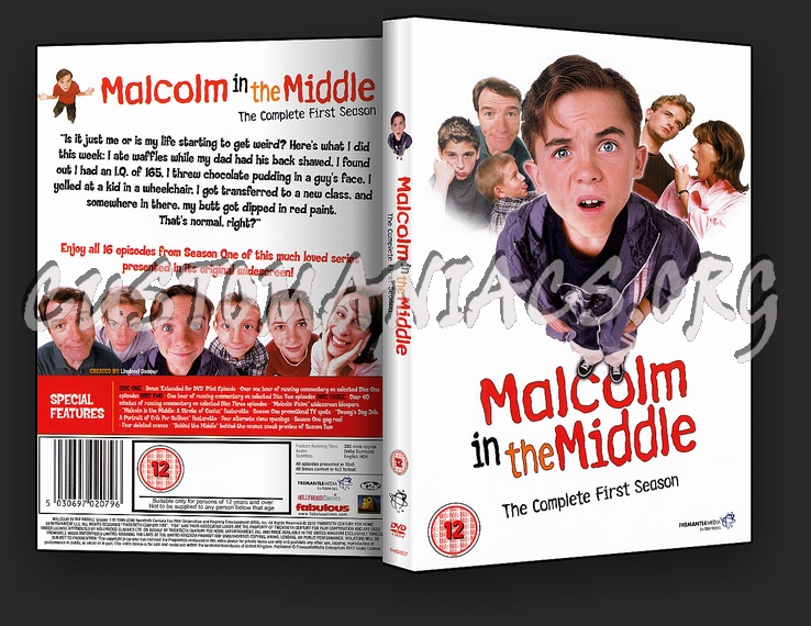 Malcom in the Middle Season 1 dvd cover