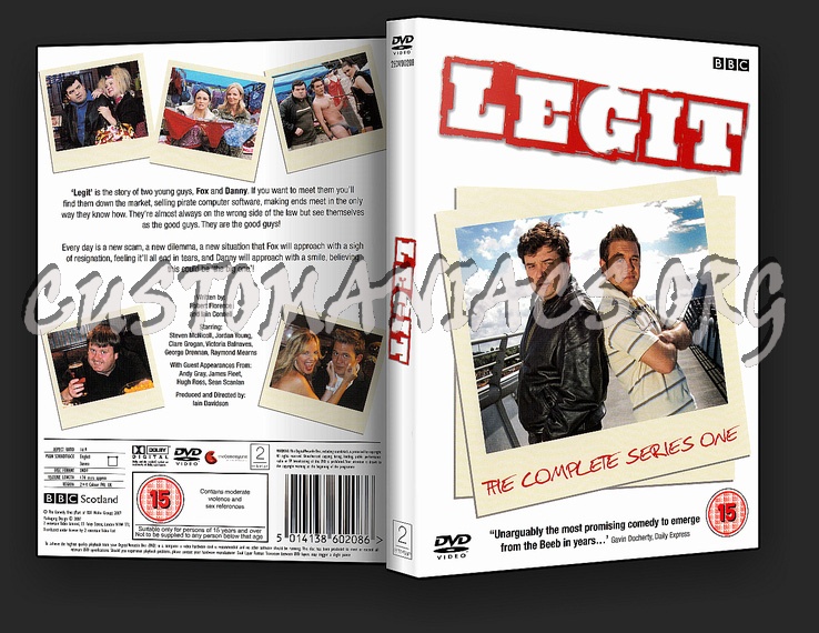 Legit Series 1 dvd cover