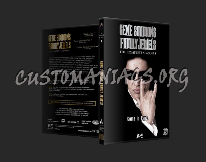 Gene Simmons Family Jewels - Complete Series dvd cover