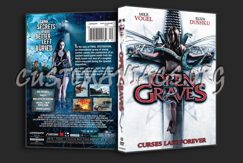 Open Graves dvd cover