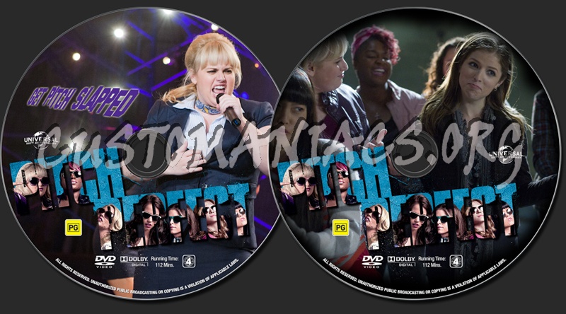 Pitch Perfect dvd label