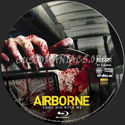 Airborne blu-ray label